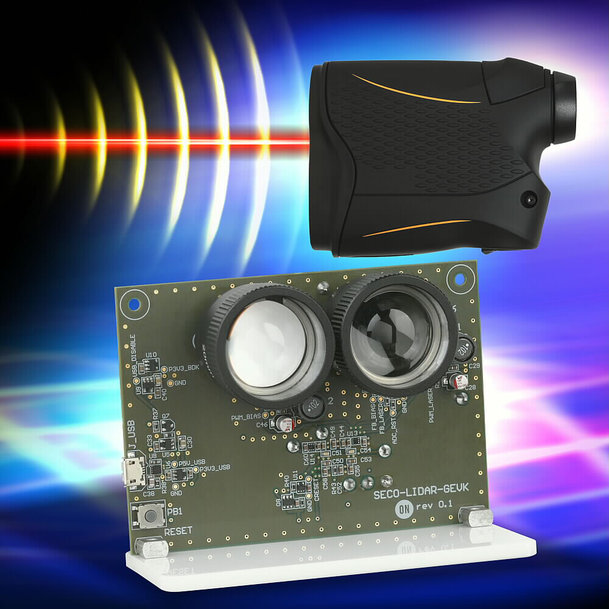 SiPM-dToF-LiDAR-Plattform von ON Semiconductor bietet fertiges Design für die industrielle Entfernungsmessung